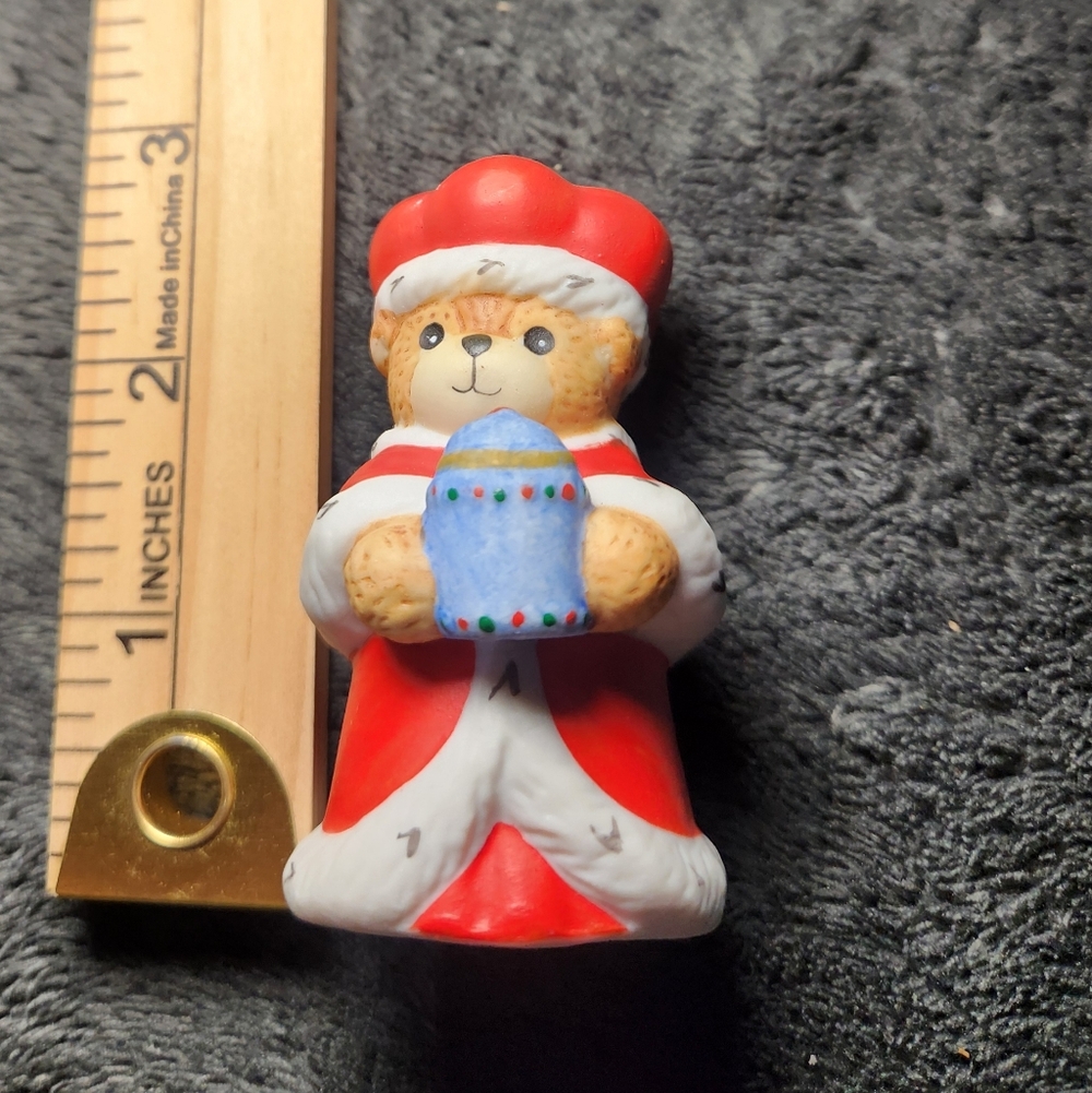 1987 Enesco "Lucy & Me" Lucy Rigg Christmas Nativity Wise Man Bear figurine